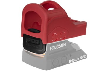 Image of OpticGard Scope Cover for Holosun 507C-X2/407C-X2, Passion Red, OGH507C06