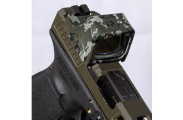 Image of OpticGard Holosun 507Comp Scope Cover, OD Green Camo, One Size, OGH507COMPDEG84