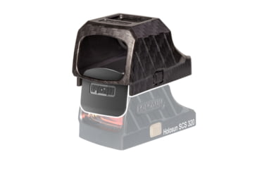 Image of OpticGard Holosun SCS 320 Scope Cover, Carbon Fiber, One Size, OGHSCS320DE11