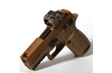 Image of OpticGard Holosun SCS 320 Scope Cover, FDE Camo, One Size, OGHSCS320DEG83