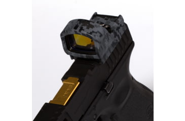 Image of OpticGard Leupold Delta Point Pro Red Dot Sight Cover, Gunmetal Gray Camo, One Size, OGLDPPDEG85