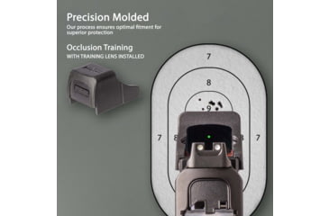 Image of OpticGard Scope Cover For Holosun SCS MP2, Black, OGHSCSMP202