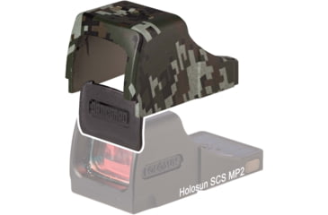 Image of OpticGard Scope Cover For Holosun SCS MP2, OD Green Camo, OGHSCSMP2DEG84