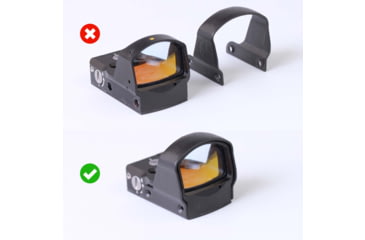 Image of OpticGard Scope Cover for Leupold Delta Point Pro (DPP), Black  , OGLDPP02