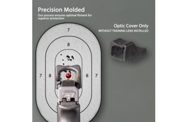 Image of OpticGard Trijicon RMR HD Red Dot Sight Cover, Black, One Size, OGTRHD02