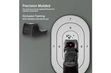 Image of OpticGard Scope Cover for Trijicon RMRcc, Black , OGTRC02