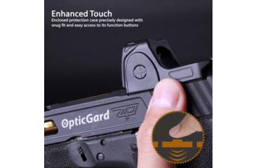 Image of OpticGard Scope Cover for Trijicon RMRcc, Black , OGTRC02