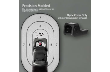 Image of OpticGard Scope Cover for Trijicon RMRcc, Black , OGTRC02