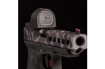 Image of OpticGard Scope Cover for Trijicon SRO, Black, OGTS02
