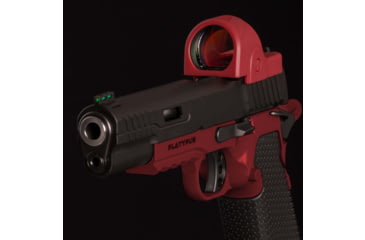 Image of OpticGard Scope Cover for Trijicon SRO, Passion Red, OGTS06