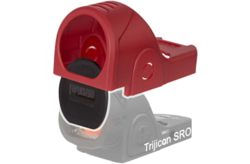 Image of OpticGard Scope Cover for Trijicon SRO, Passion Red, OGTS06