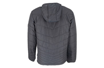 Image of OpticsPlanet Exclusive OpticsPlanet 20th Anniversary Hooded Puffer Jacket - Men's, Carbon, 3XL, OP-HOOD-CB-3XL
