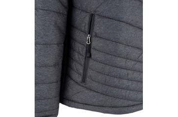 Image of OpticsPlanet Exclusive OpticsPlanet 20th Anniversary Hooded Puffer Jacket - Men's, Carbon, 3XL, OP-HOOD-CB-3XL