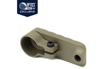 Image of OpticsPlanet Exclusive Battle Arms Development Lightweight Butt Stock for MilSpec Receiver Extension, Flat Dark Earth, BAD-LBS-MIL-FDE