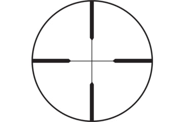 Image of Burris Fullfield E1 3-9x40 mm Rifle Scope, 1in Tube, Second Focal Plane, Non-Illuminated Plex Reticle, Matte, Black, 200321