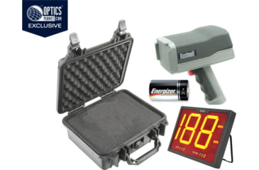 Image of OpticsPlanet Exclusive Bushnell Speedster III Multi-Sport Radar Gun w/ LCD Display
