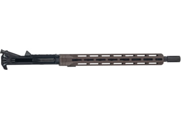 Image of OpticsPlanet Exclusive Daniel Defense Custom A4 Upper Receiver Group, 14.5 in, GV MID Daniel Defense Extended Flash Suppressor, MFR 13.5 Mil Spec, Black/Brown, DD-CTM-URG-OP2