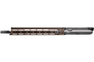 Image of OpticsPlanet Exclusive Daniel Defense Upper Receiver, 14.5 in, 1/7 Twist, Mil Spec, Ceracote Finish, Black/Brown, DD-CTM-URG-OP