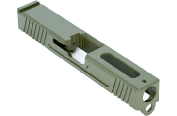 Image of OpticsPlanet Exclusive EC Defense MK-2 Stripped G19 Pistol Slide, OD Green, EC-MK2 OD GREEN