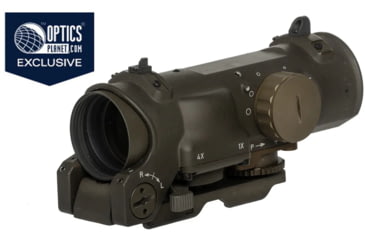 Image of OpticsPlanet Exclusive Elcan SpecterDR Dual Role 1-4x32mm Rifle Scope, Black, Flat Dark Earth