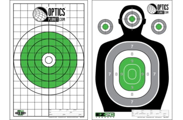 Image of OpticsPlanet Exclusive EZ2C Targets Silhouette Target &amp; OpticsPlanet Exclusive EZ2C Targets, Style 5