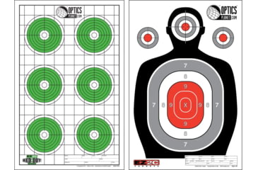 Image of OpticsPlanet Exclusive EZ2C Targets Silhouette Target &amp; OpticsPlanet Exclusive EZ2C Targets Style 6