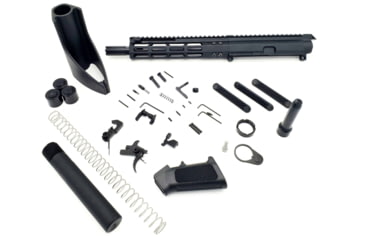 Image of OpticsPlanet Exclusive FM Products Premium Pistol Builders Kit, 8.5in, FM9, Black, FM-8.5-PPBC