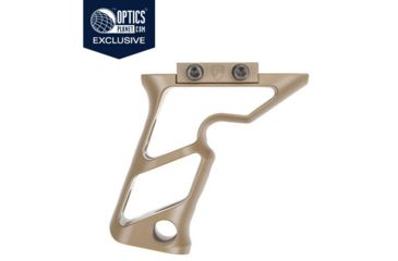Image of OpticsPlanet Exclusive Fortis Manufacturing Shift Vertical Grip, Picatinny, OP Tan, Small, SHIFT-VG-PIC-OP