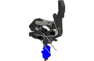 Image of DMO HIPERFIRE HIPERTOUCH Blue Line Special Edition Trigger Assembly, AR-15/10, Black, HPTBL