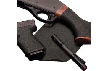 Image of Hogue Wrapter Adhesive Grip, Do It Yourself Sheet 5in x 6.75in, Grit Black, 17079