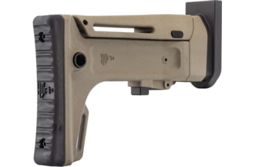 Image of OpticsPlanet Exclusive Kinetic Development Group FN SCAR Folding Rifle Stock, FDE, SCP5-MK2-202