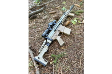 Image of OpticsPlanet Exclusive Kinetic Development Group FN SCAR Folding Rifle Stock, Black, SCP5-MK2-201