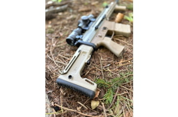 Image of OpticsPlanet Exclusive Kinetic Development Group FN SCAR Folding Rifle Stock, Black, SCP5-MK2-201