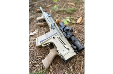 Image of OpticsPlanet Exclusive Kinetic Development Group FN SCAR Folding Rifle Stock, Black, SCP5-MK2-201