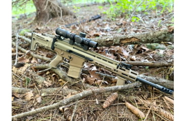 Image of OpticsPlanet Exclusive Kinetic Development Group FN SCAR Folding Rifle Stock, Black, SCP5-MK2-201