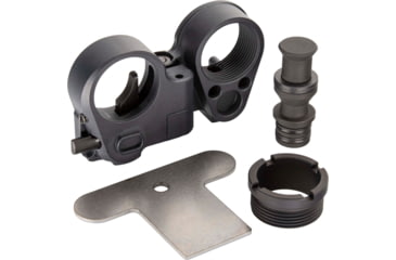 Image of OpticsPlanet Exclusive Law Tactical AR Folding Stock Adapter Gen 3-M, Gray, 674