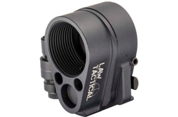 Image of USED OpticsPlanet Exclusive Law Tactical AR Folding Stock Adapter Gen 3-M, Stealth Gray, 674, EDEMO10, Condition Fair, Missing Item