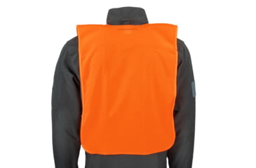 Image of OpticsPlanet Exclusive OpticsPlanet Blaze Orange Hunting Safety Vest, Blaze Orange, Chest 38-48in, 15752-OP