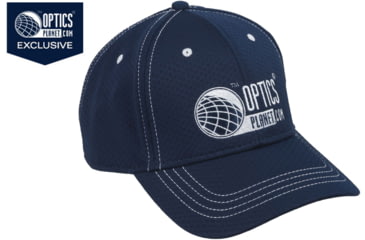 Image of OpticsPlanet Exclusive OpticsPlanet Logo Hat - Golf/Baseball Cap, Navy Blue, One Size Fits All 12-15463