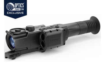 Image of OpticsPlanet Exclusive Refurbished, Pulsar LRF N450 Digital NV Rifle Scope, 4.5-18x40mm, 50 mm Tube, SFP, Multiple Reticles, Black, PL76627