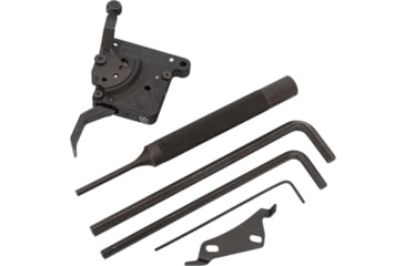 Image of OpticsPlanet Exclusive Rise Armament OPMOD Reliant Hex-C Action Drop-in Rifle Trigger, Remington 700, Curved, 2-5lb, Black/Black, 850062094185