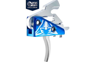 Image of OpticsPlanet Exclusive RISE Armament RA-240 Gen 2 Enhanced Rifle Trigger, Silver, RA-240-G2-SLVR