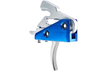 Image of OpticsPlanet Exclusive RISE Armament RA-240 Gen 2 Enhanced Rifle Trigger, Silver, RA-240-G2-SLVR