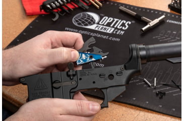 Image of OpticsPlanet Exclusive RISE Armament RA-242 Gen 2 Enhanced Rifle Trigger, Black, RA-242-G2-BLK