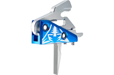 Image of OpticsPlanet Exclusive RISE Armament RA-242 Gen 2 Enhanced Rifle Trigger, Silver, RA-242-G2-SLVR
