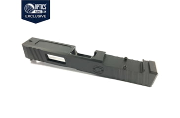 Image of OpticsPlanet Exclusive Shadow Systems Combat Special Pistol Slide, Cover Plate, Glock 17 Gen3, DLC, Black, SG9F-00-02OP-DLC