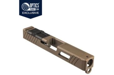 Image of OpticsPlanet Exclusive Shadow Systems Combat Special Pistol Slide, Cover Plate, Glock 17 Gen3, Flat Dark Earth, SG9F-00-02OP-FDE