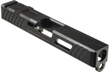 Image of Shadow Systems OpticsPlanet Exclusive Combat Special Glock 19 Gen4 Pistol Slide w/Cover Plate, DLC, Black, SG9C-00-02OP4-DLC