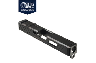 Image of OpticsPlanet Exclusive Shadow Systems OpticsPlanet Exclusive Combat Special Glock 19 Gen3 Pistol Slide w/Cover Plate, DLC, Black, SG9C-00-02OP-DLC