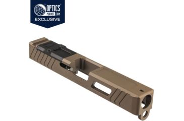 Image of OpticsPlanet Exclusive Shadow Systems OpticsPlanet Exclusive Combat Special Glock 19 Gen3 Pistol Slide w/Cover Plate, Flat Dark Earth, SG9C-00-02OP-FDE